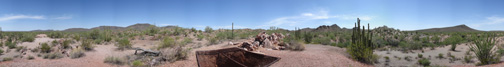 Golden Bell Mine Panorama