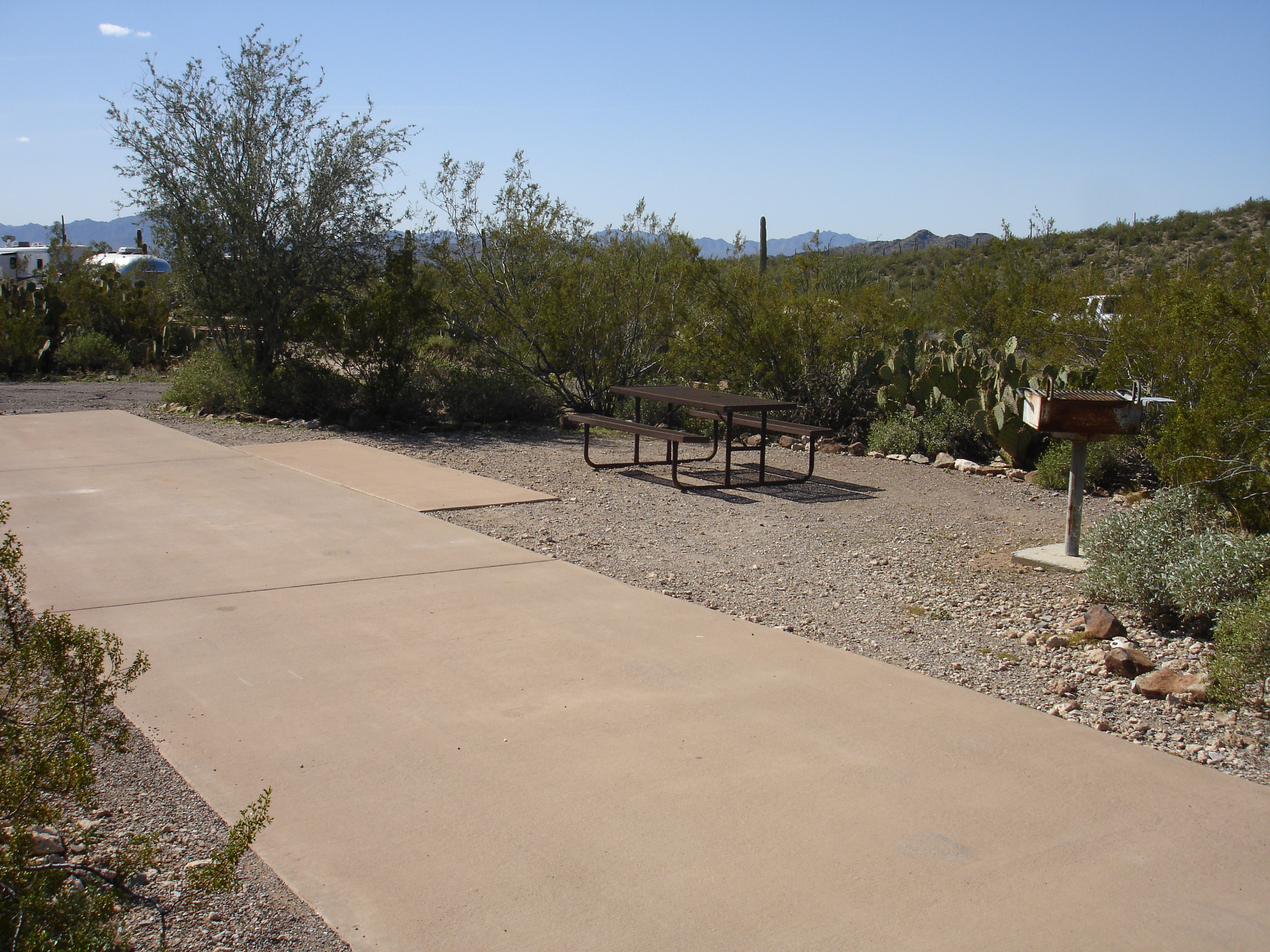 RV site, Twin Peaks Campground