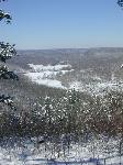 Snowy hills