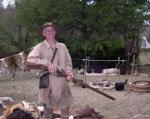 Buckskinner shows how life was on the frontier.