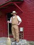 "The Old Miller" in historic dress