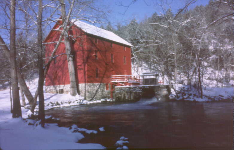Alley Mill in winter