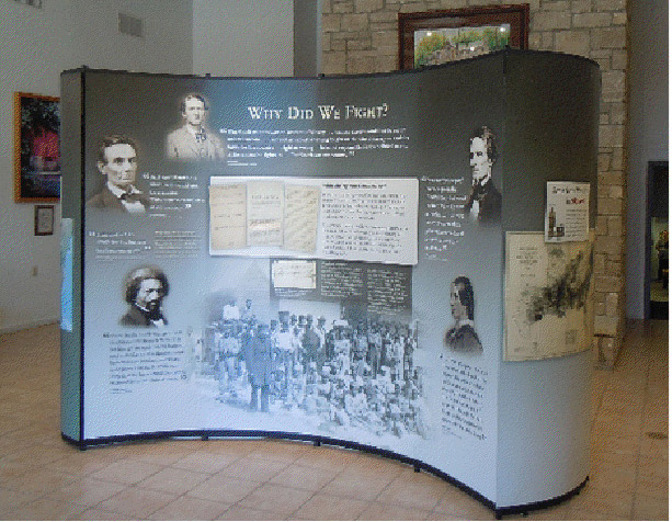 Civil War exhibit
