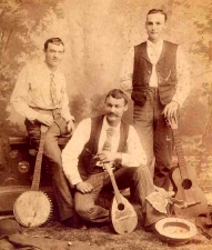 Antique musical instruments