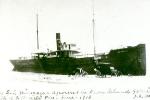 The S.S. Nicaragua aground on Padre Island in 1913