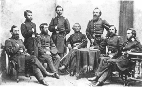 Officers of the 13th Maine Infantry regiment