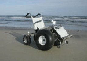 The park has wheelchairs especially designed for use on the beach for loan at no charge.&nbsp;