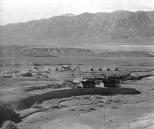 Headquarters area at Death Valley National Monument in 1935