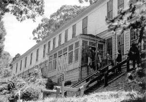 Detainee barracks at the Angel Island Immigration Station