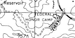 Catalina Federal Honor Camp in 1954