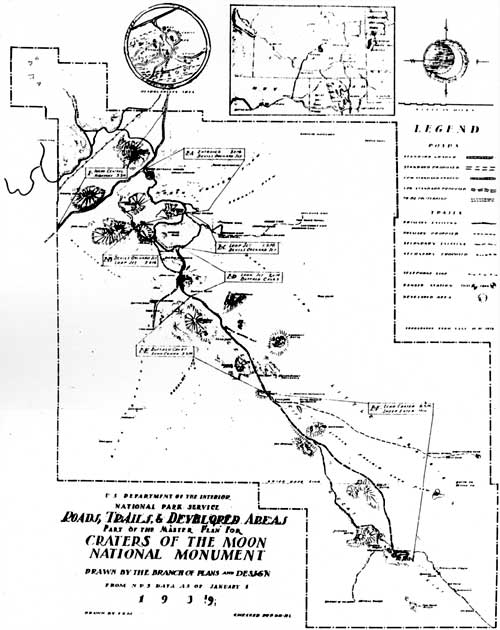 1939 Master Plan map