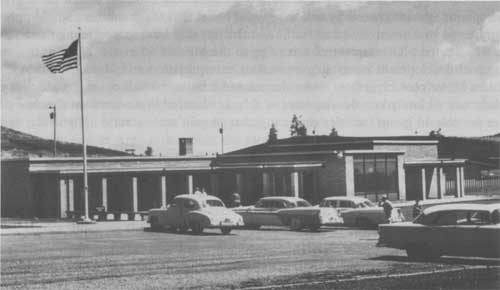 New visitor center, ca. 1962