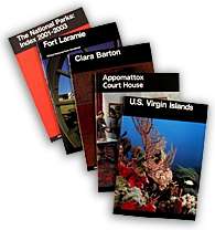 Photo of various National Park handbooks