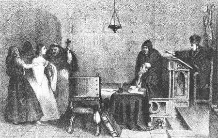 hearing before the Inquisition