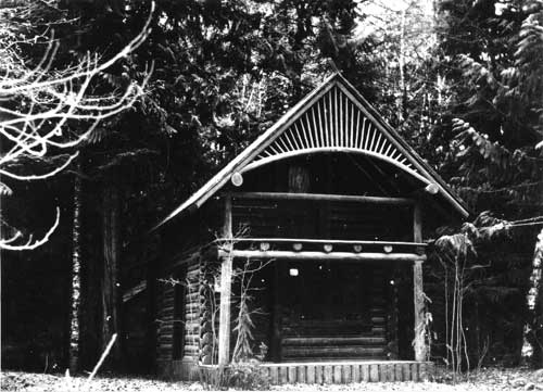 Oscar Brown cabin