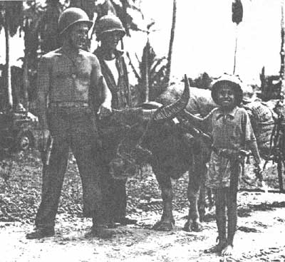 soldiers and young
boy