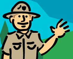 ranger waving
