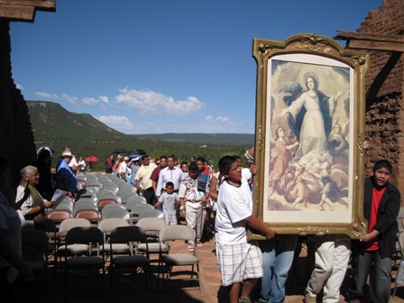 Feast Day 2011 our lady close up