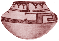 Pecos Glaze V pot