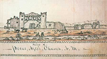 Pecos ruins by Pvt Rice