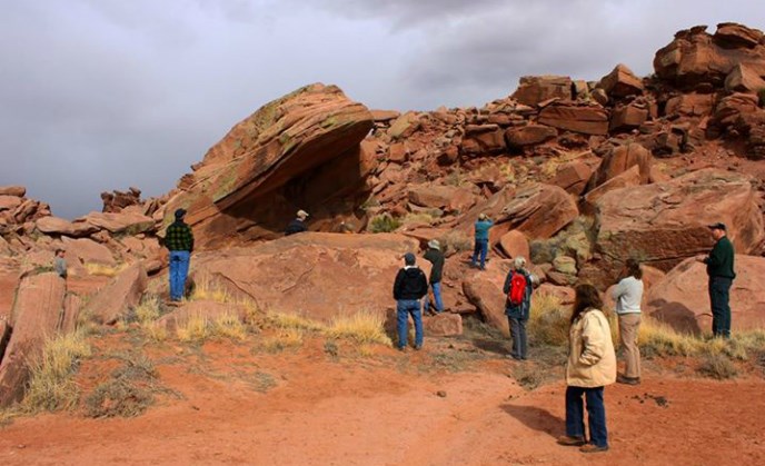 Petrified Forest Friends Group tour of the Expansion Lands