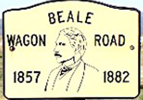 Beale Wagon Road sign