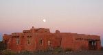 Front Exterior with Full Moon, Painted Desert Inn National Historic Landmark