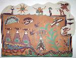 Kabotie Hopi Symbols Mural