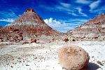 Petrified Forest National Wilderness Area South Unit Conical Hills
