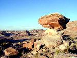 Petrified Forest National Wilderness Area South Unit Balanced Rock