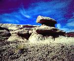 Petrified Forest National Wilderness Area South Unit Erosion