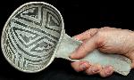 Puerco Pueblo Black-on-White Ladle