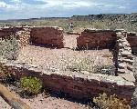 Puerco Pueblo Excavated Room, Petrified Forest National Park