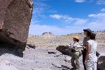 Recording Petroglyphs, Petrified Forest National Park