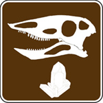 recreation symbol fossil rock