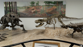 Scene from interactive panorama