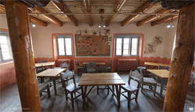 Scene from interactive panorama