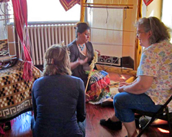 Angeline, Navajo Weaver, Cultural Demonstrator
