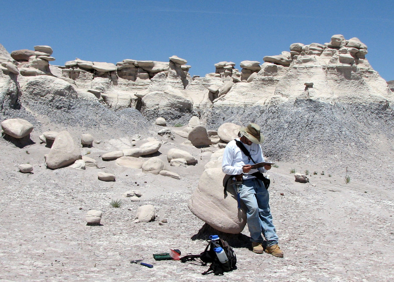 Geologist in the Field