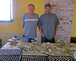 Justin Morris, Navajo Silversmith, Cultural Demonstrator