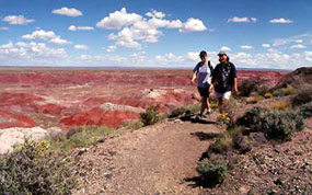 Walking the Rim Trail