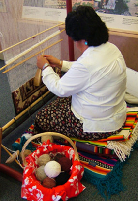 Navajo Weaver
