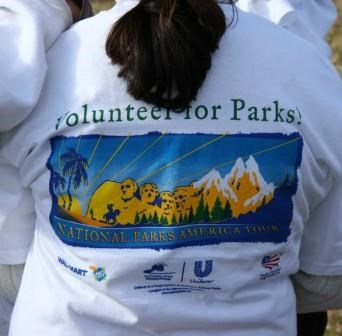 Volunteers are greatly appreciated in the park.