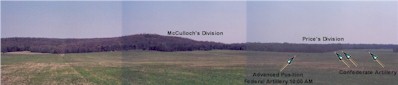 Federal Artillery at Pea Ridge