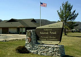 The Interagency Visitor Center in Munising is open year-round. The Interagency Visitor Center in Munising is open year-round.