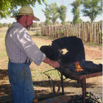 Blacksmithing Demonstration at Pipe Spring