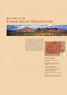 Welcome to the Kaibab Indian Reservation