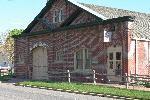 Pony stables at the trail's eastern terminus
