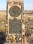 Parts of the Pony trail are marked by monuments