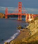 Marshall Beach and Golden Gate Bridge
